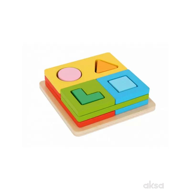 Tooky toy umetaljka oblici i boje