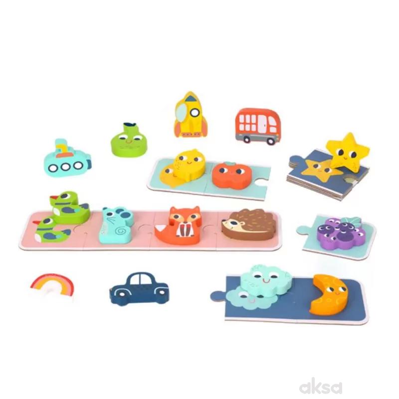 Tooky toy taktilna igra memorije