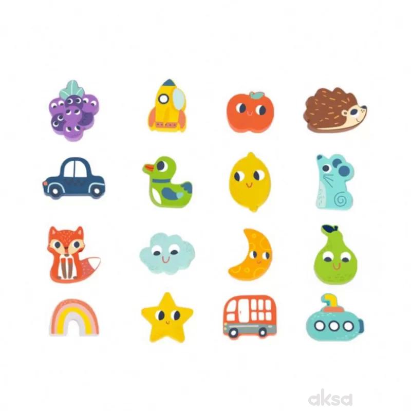 Tooky toy taktilna igra memorije