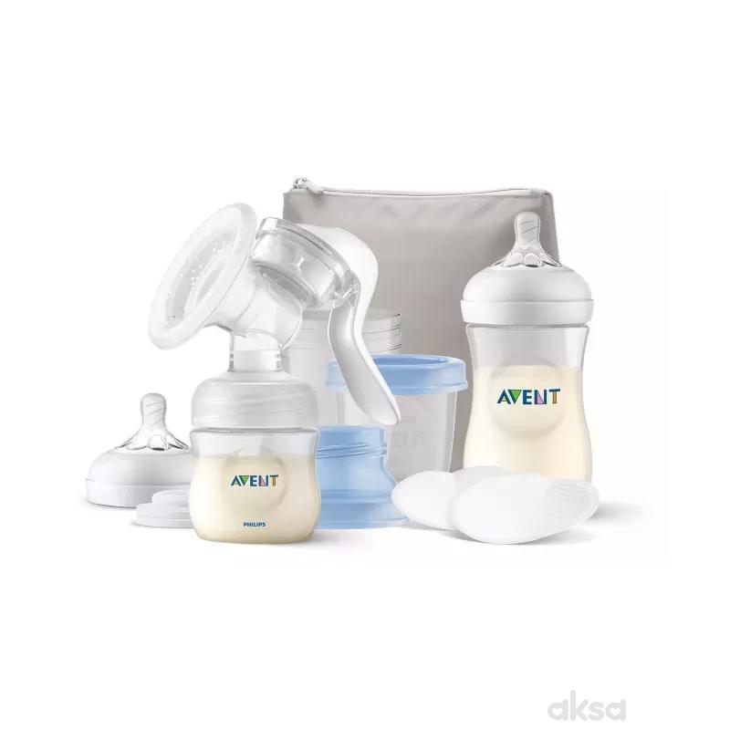 Avent set za izmlazanje Natural (tuferi+via šolje)