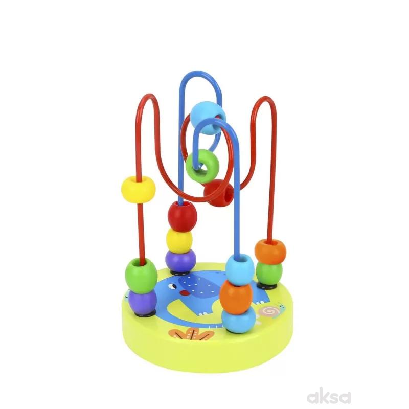 Tooky toy drveni mini rolerkoster