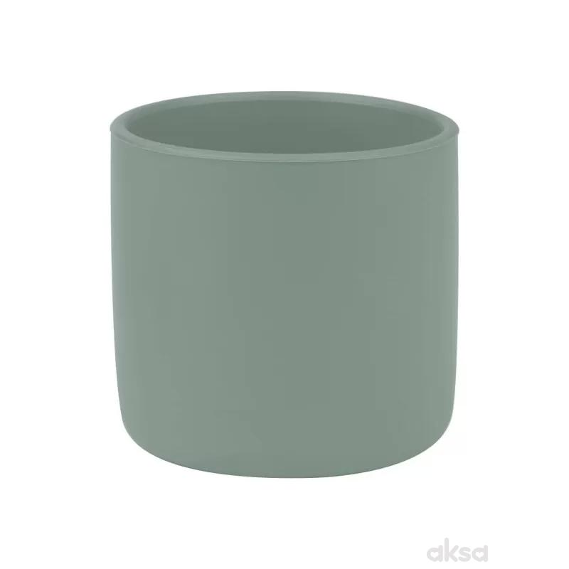 Minikoioi silikonska čaša Minicup River Green