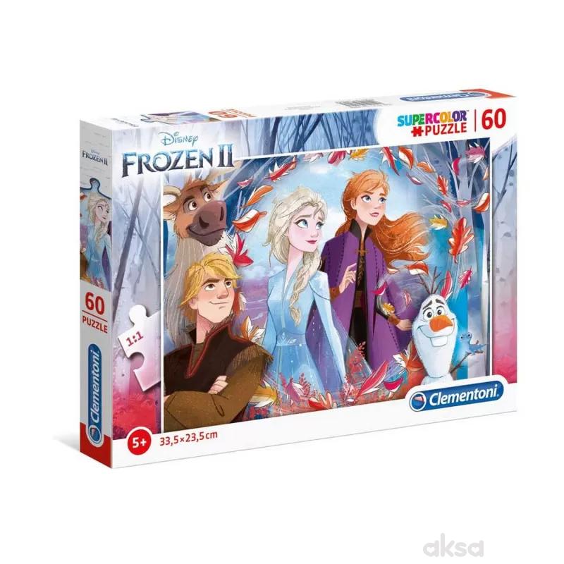 Clementoni puzzle 60 2 frozen 2