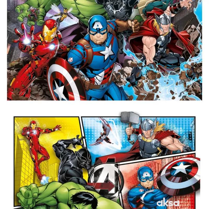 Clementoni puzzle 2x60 avengers - 2019