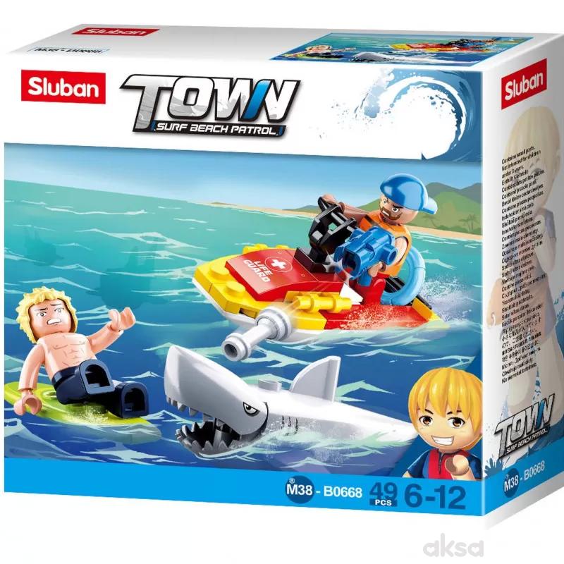 Sluban kocke, spasavanje na plaži 49 kom