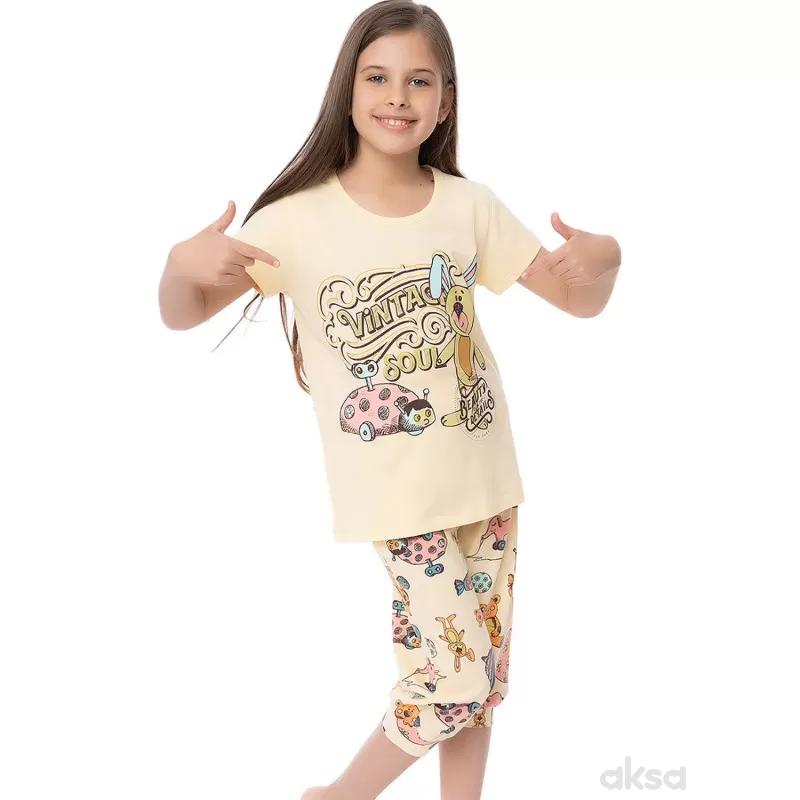 Amibo pidžama kr, devojčice 