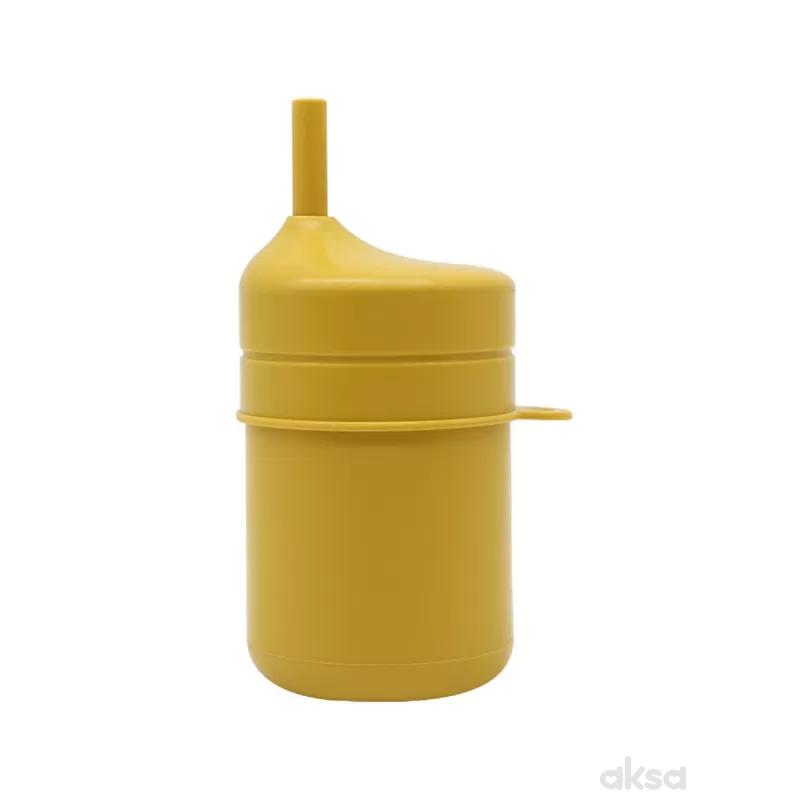 Voli Baby silikonska šolja sa slamčicom