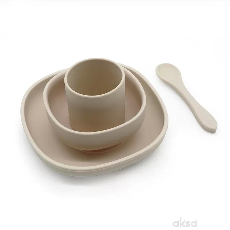 Voli Baby vakum silikonski set za hranjenje