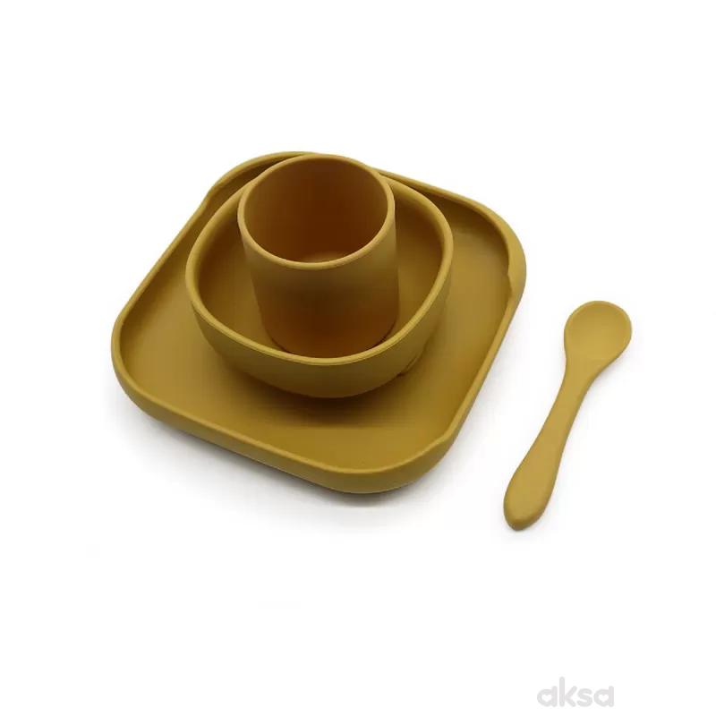Voli Baby vakum silikonski set za hranjenje