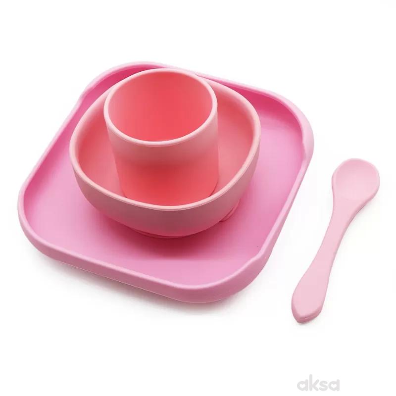 Voli Baby vakum silikonski set za hranjenje