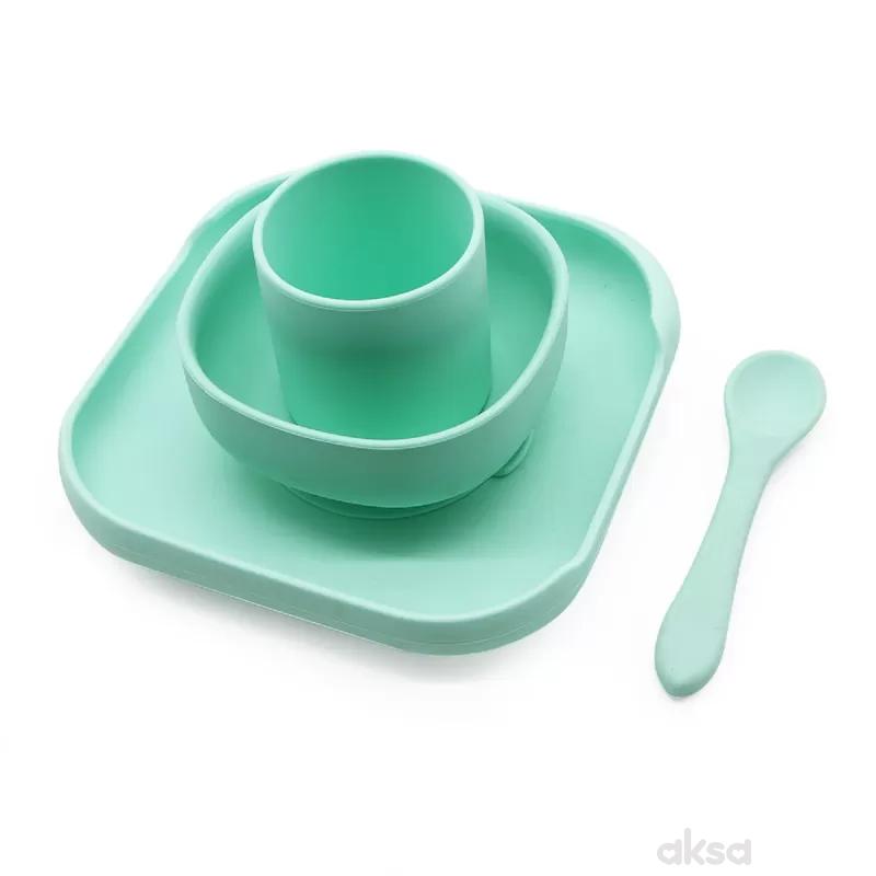 Voli Baby vakum silikonski set za hranjenje