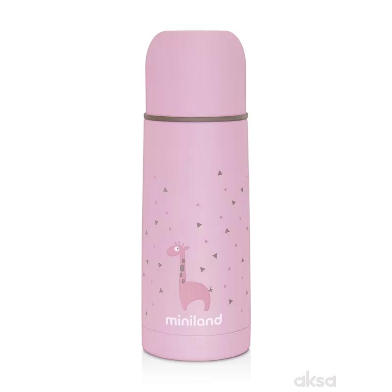Miniland termos boca roze, 350ml