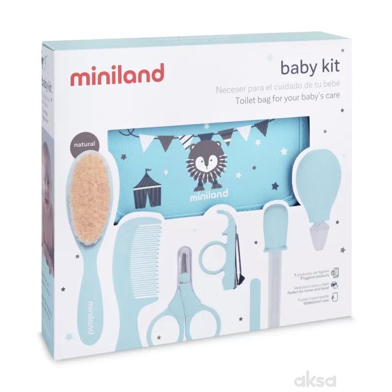 Miniland set za higijensku negu bebe plavi 