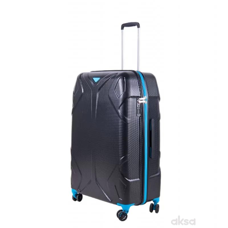 Kofer Soho crno-plavi 28 inch