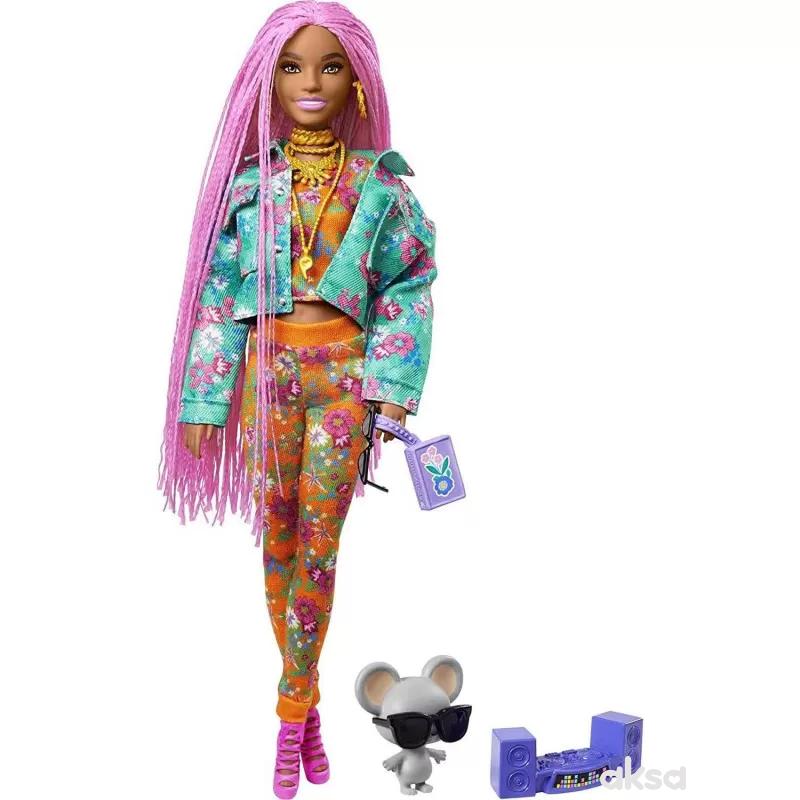 Barbie extra - pink pletenice