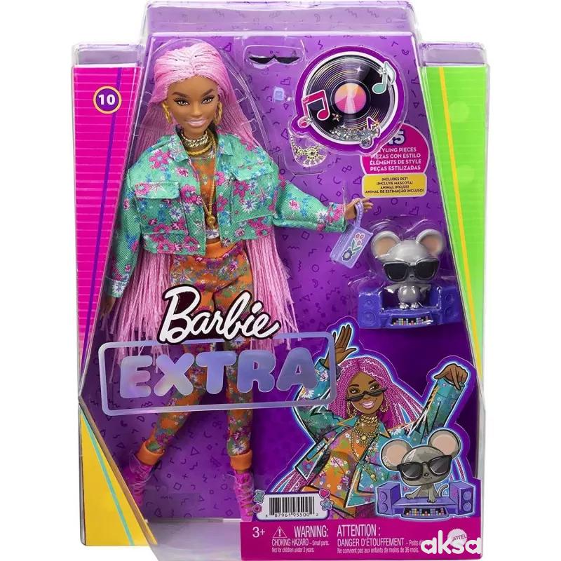 Barbie extra - pink pletenice
