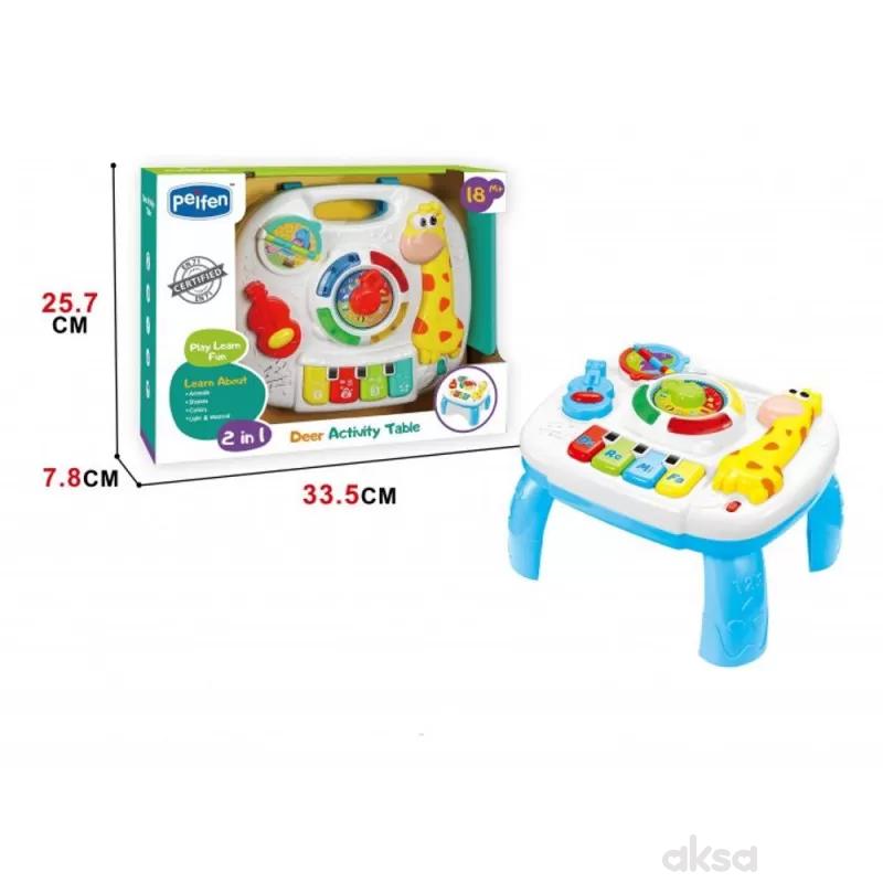 GD igračka sto za učenje sa muzikom