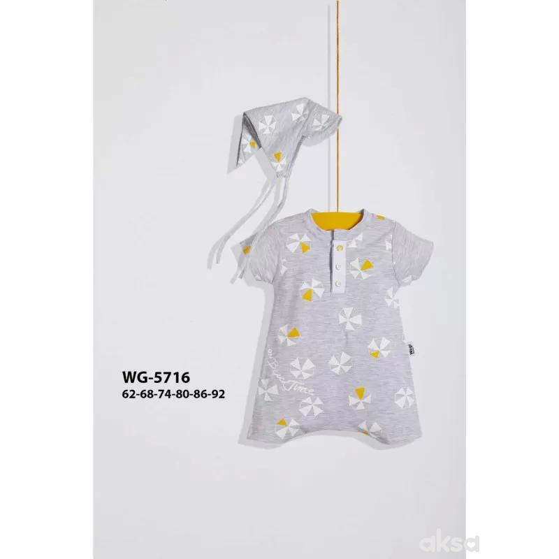 WOGI komplet 2/1 (zeka kr, bandana), dečaci