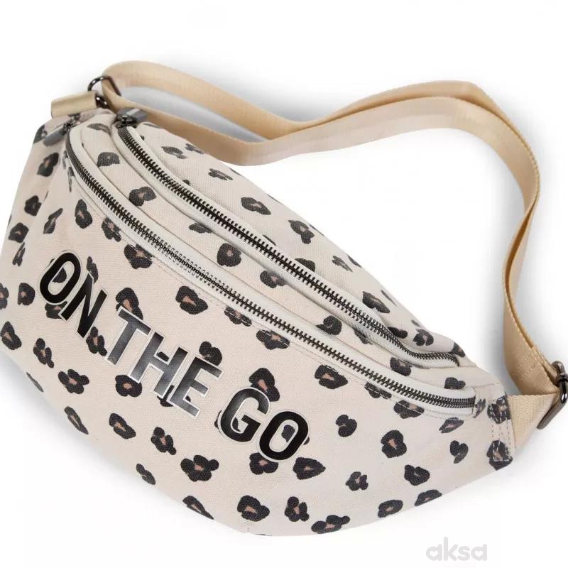 Childhome Banana bag on the go, leopard