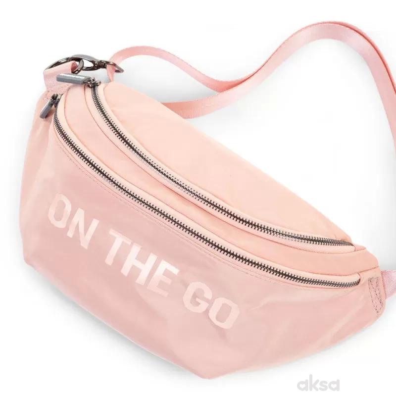 Childhome Banana bag on the go, roze