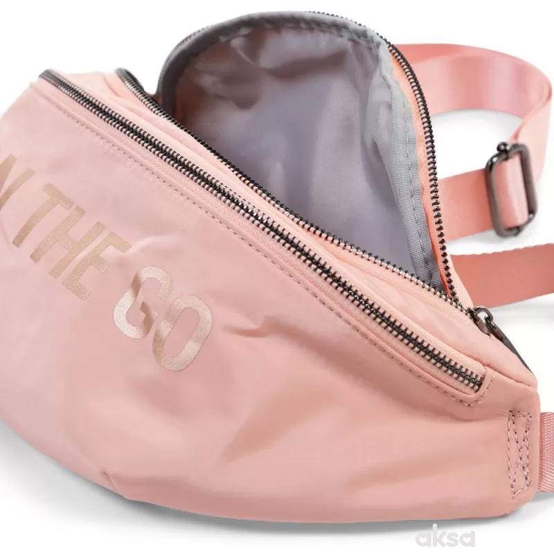 Childhome Banana bag on the go, roze