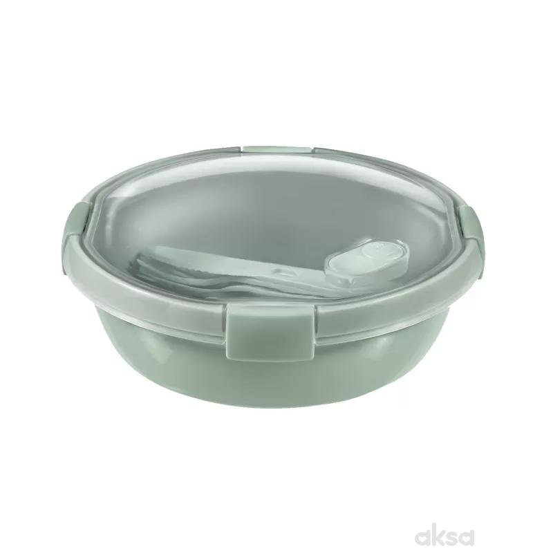 Curver kutija za hranu okrugla, pastel zelena, 1L 