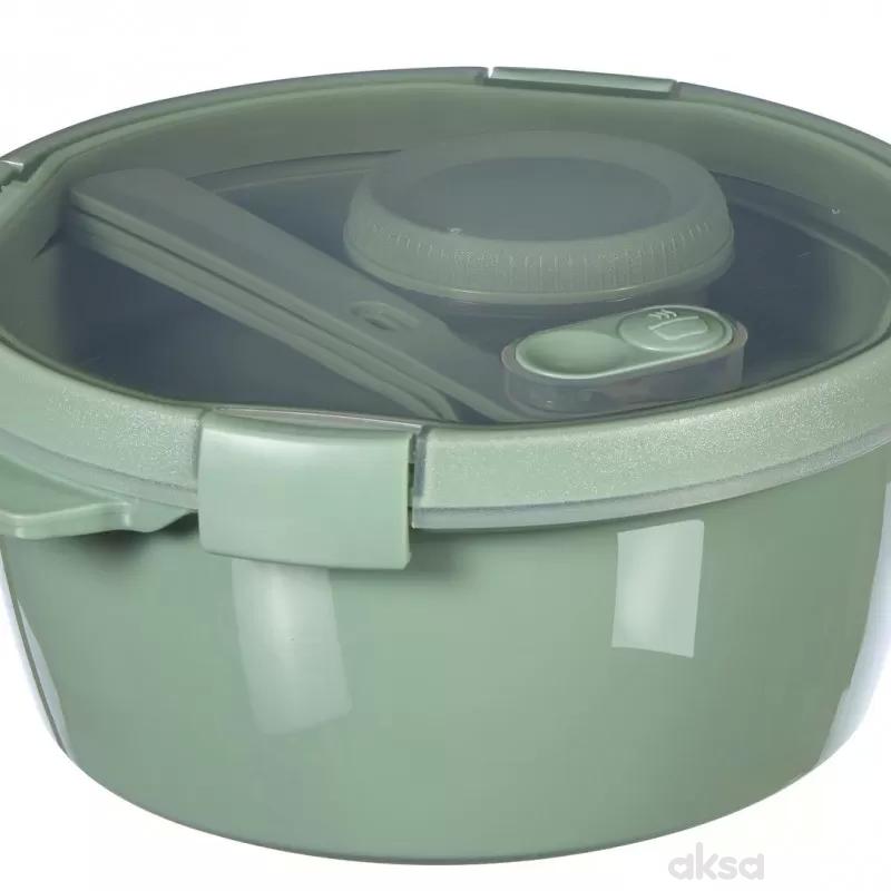 Curver kutija za hranu okrugla, pastel zelena 1.6L