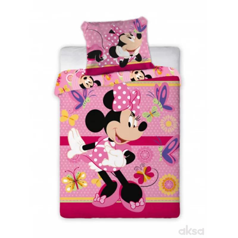 Faro posteljina 2/1 Minnie, 100x135cm, devojčice