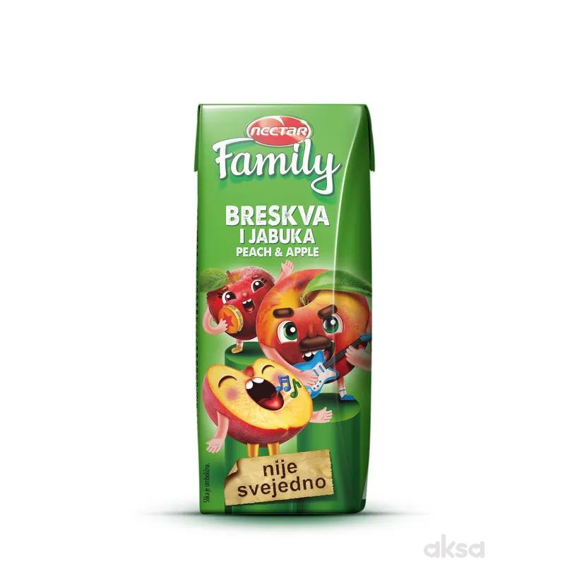 Nectar family sok breskva 0.2l