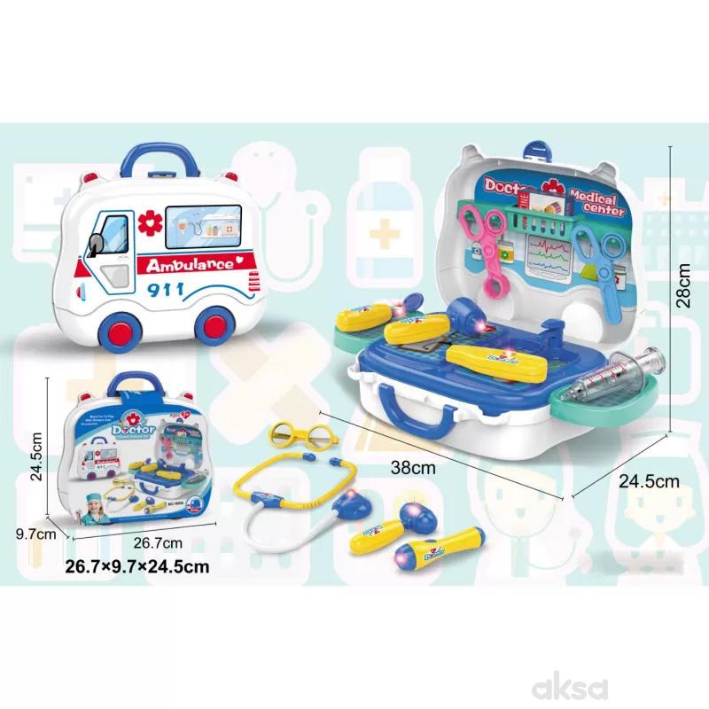 Merx igračka kofer <br />
doktor set