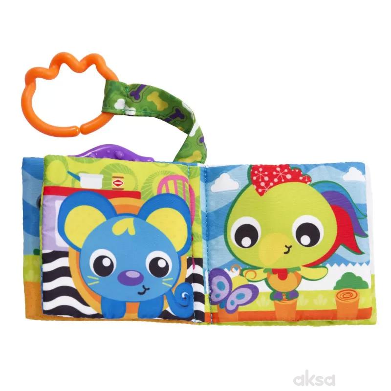Playgro knjiga <br />
za zubiće, dan na farmi