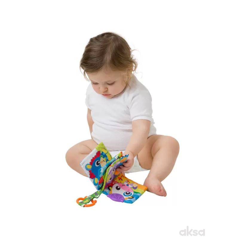 Playgro knjiga <br />
za zubiće, dan na farmi