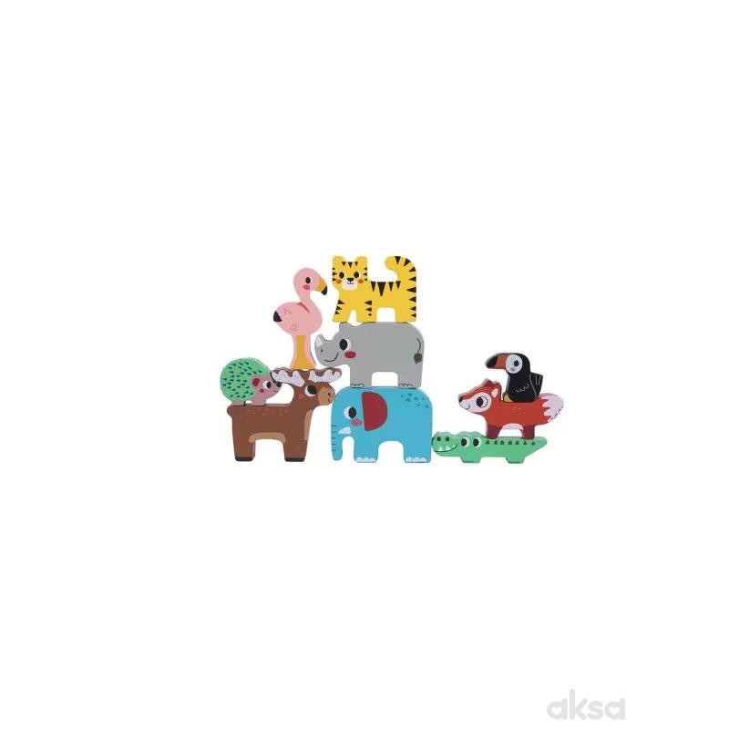 Tooky toy balans <br />
životinje za slaganje