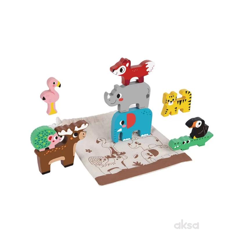 Tooky toy balans <br />
životinje za slaganje