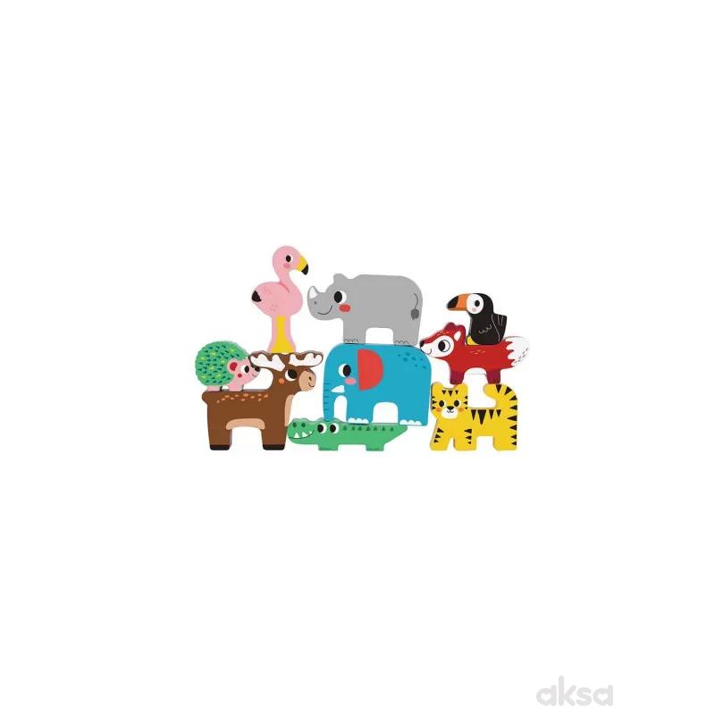 Tooky toy balans <br />
životinje za slaganje