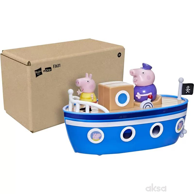 Peppa Pig grandpa pigs cabin boat