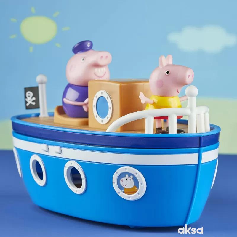Peppa Pig grandpa pigs cabin boat