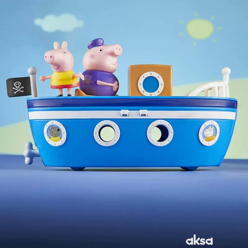 Peppa Pig grandpa pigs cabin boat 