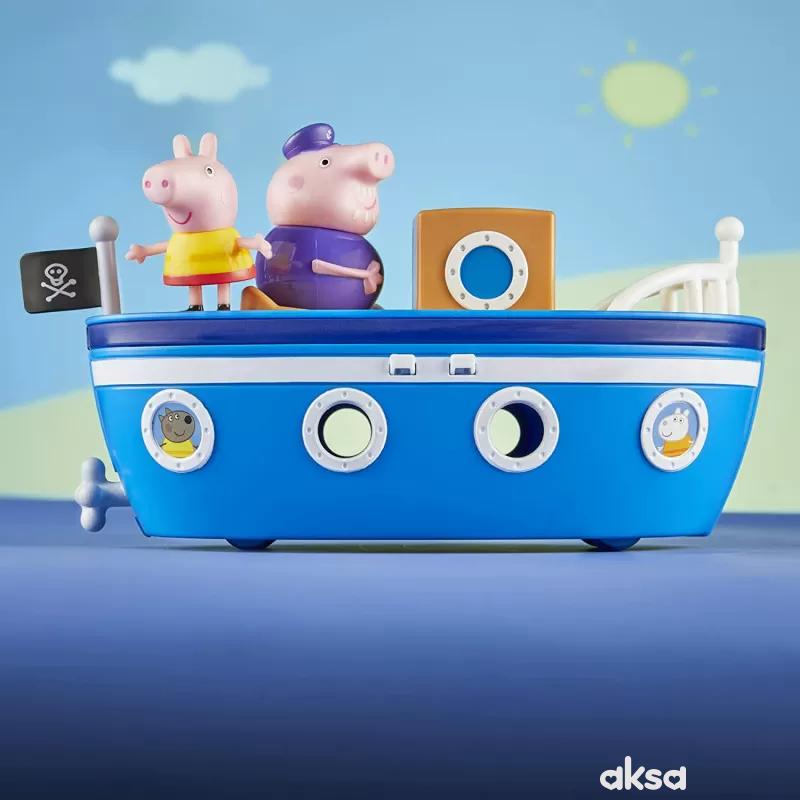 Peppa Pig grandpa pigs cabin boat