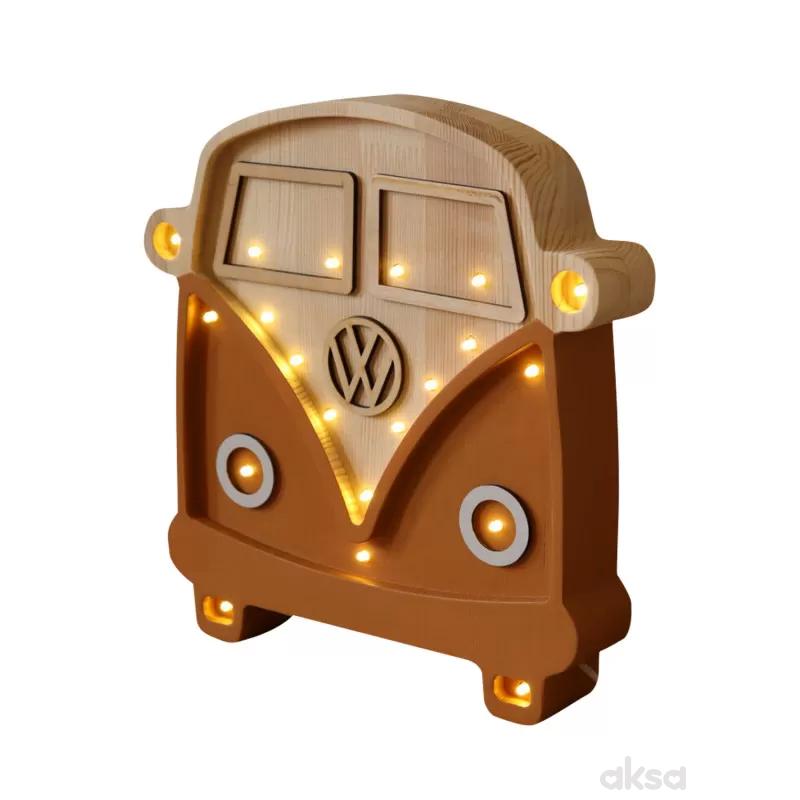 Two N LED lampa Kombi, braon
