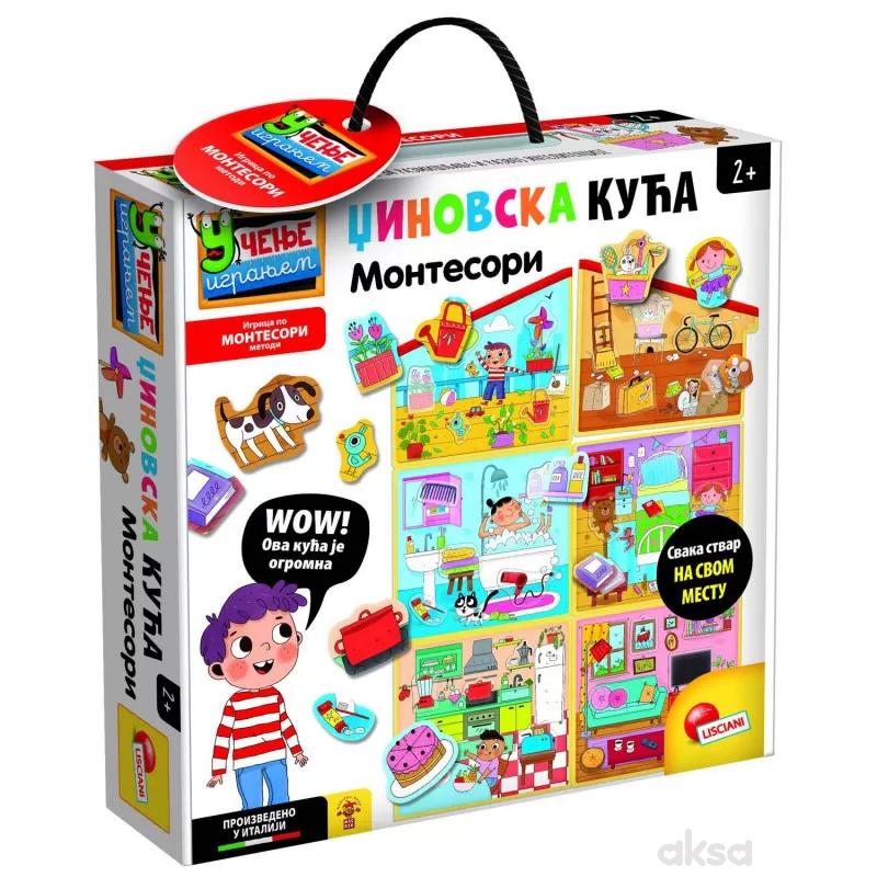 Montesori sr edu. igra - dzinovska kuca Lisciani