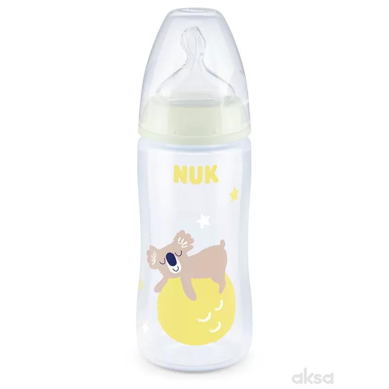 Nuk flašica FC term.ind Svetleći efekat 300ml 6-18