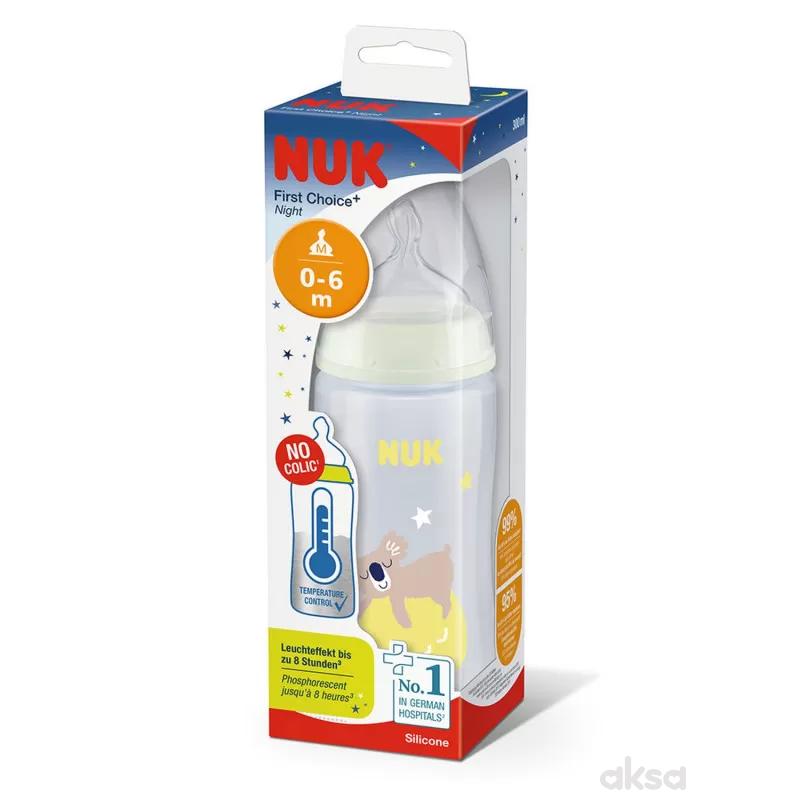 Nuk flašica FC term.indi Svetleći efekat 300ml 0-6