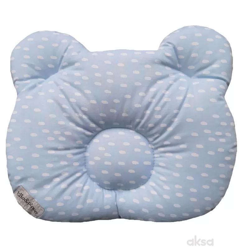 Lillo&Pippo jastuk za bebe sa dva lica Meda 