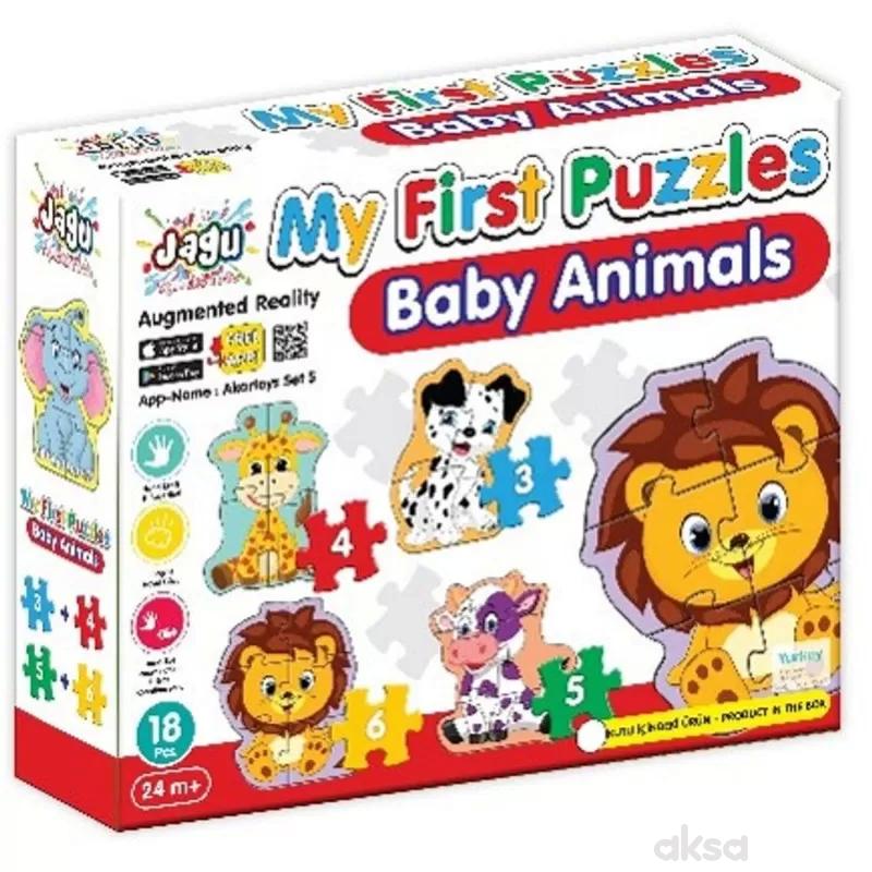 Baby puzzle set 36el. - životinje