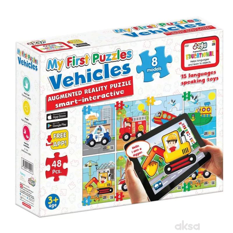 Moje prve puzzle 48el. - vozila
