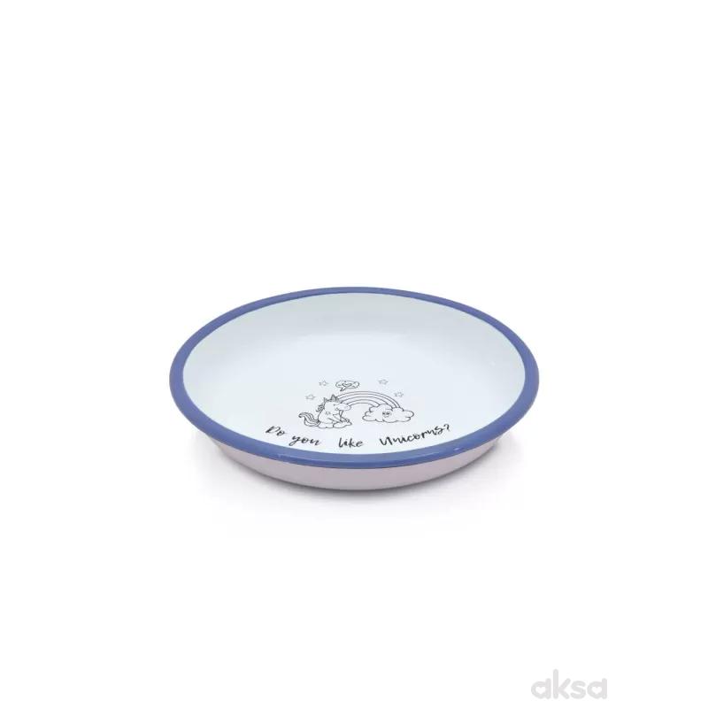 Metalac tanjir 18cm, Unicorn