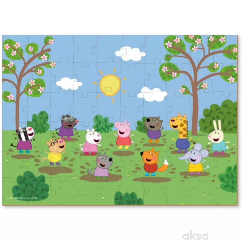 Dodo puzzle Peppa prase, letnji dan 60 komada