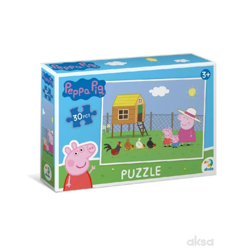 Dodo puzzle Peppa prase farma, 30 komada 