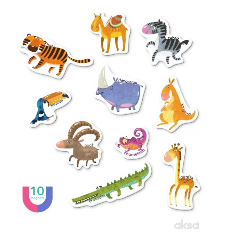 Dodo magnetne puzzle životinje